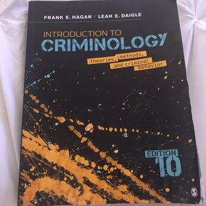 Introduction To Criminology College Books